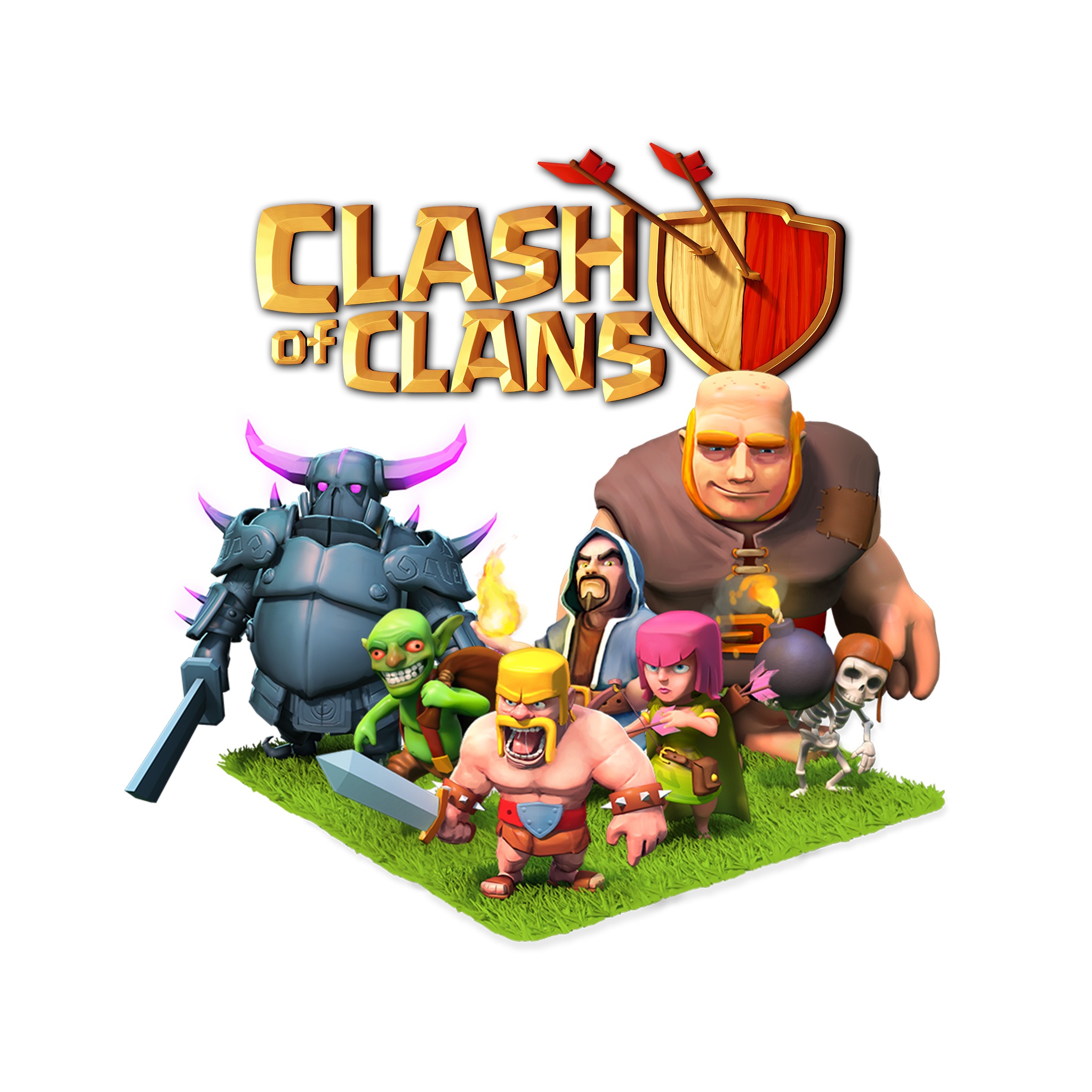 2048 x 2048 wallpapers, games, supercell, clanwars, barbarians, strategy, g...