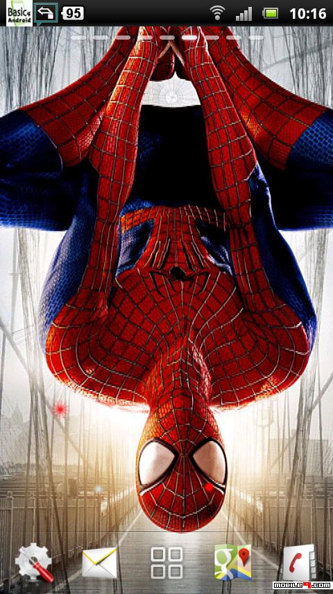 Download The Amazing Spider Man 2 LWP 2 Android Live Wallpapers - 4003320 -  emma garfield andrew background LWP 2 SpiderMan Amazing The spiderman |  mobile9