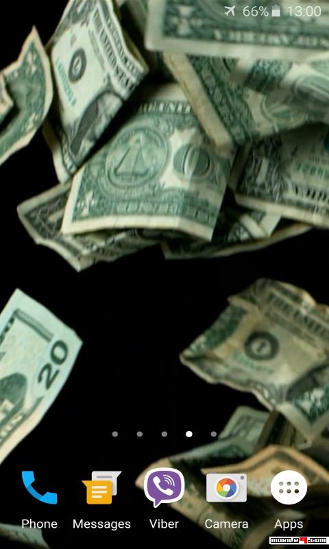 Download Falling Money 3d Live Wallpaper Android Live Wallpapers 4539639 Euro Dollar Dollars Scrolling Falling Money Mobile9