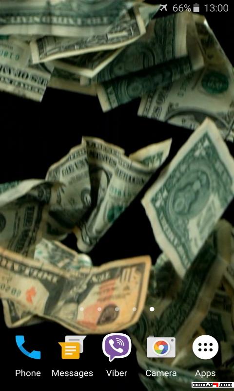 Download Falling Money 3d Live Wallpaper Android Live Wallpapers 4539639 Euro Dollar Dollars Scrolling Falling Money Mobile9