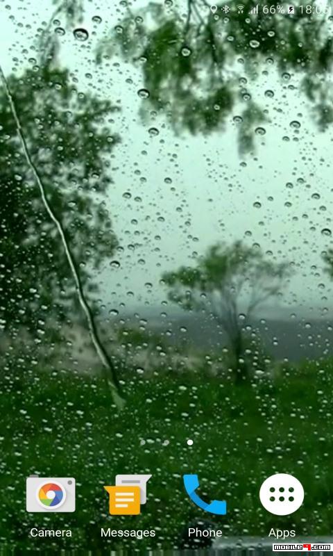 Download Rain Video Live Wallpaper Android Live Wallpapers - 4657368 -  screen smartphone your animate down falling raindrops Wallpaper Live Rain |  mobile9